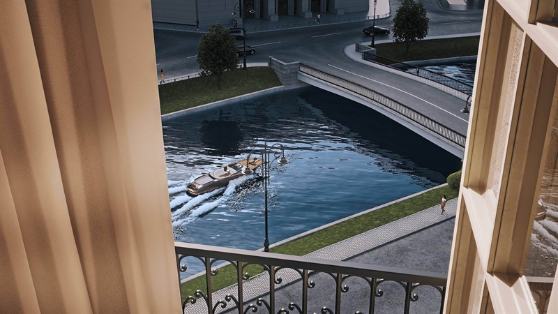 3К квартира 78.4 м² Санкт-Петербург, Адмиралтейский р-н, Реки Пряжки наб.  Сенная площадь   6 мин.