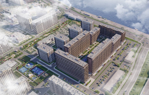 1К квартира 36.12 м² Санкт-Петербург, Невский р-н, Октябрьская наб.